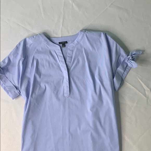 Talbots Tops - Talbots Split Neck Shirt w Drop Shoulder LP